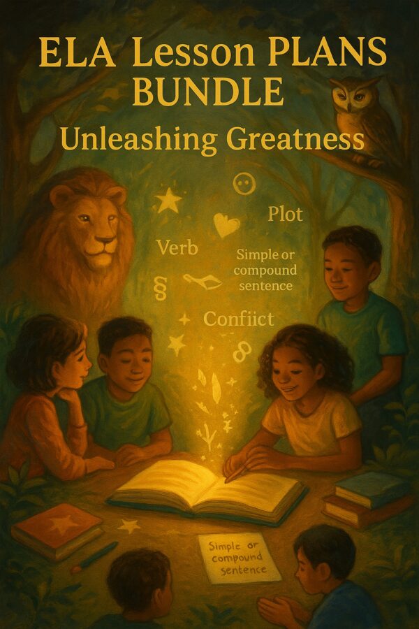 ELA Lesson Bundle – Unleashing Greatness (Grades 3–5)