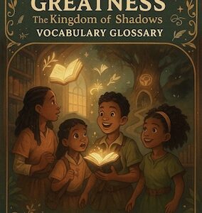 Complete 26-Chapter Glossary Pack for Unleashing Greatness. Over 600 words with kid-friendly definitions across academic, SEL, literary, and science categories.