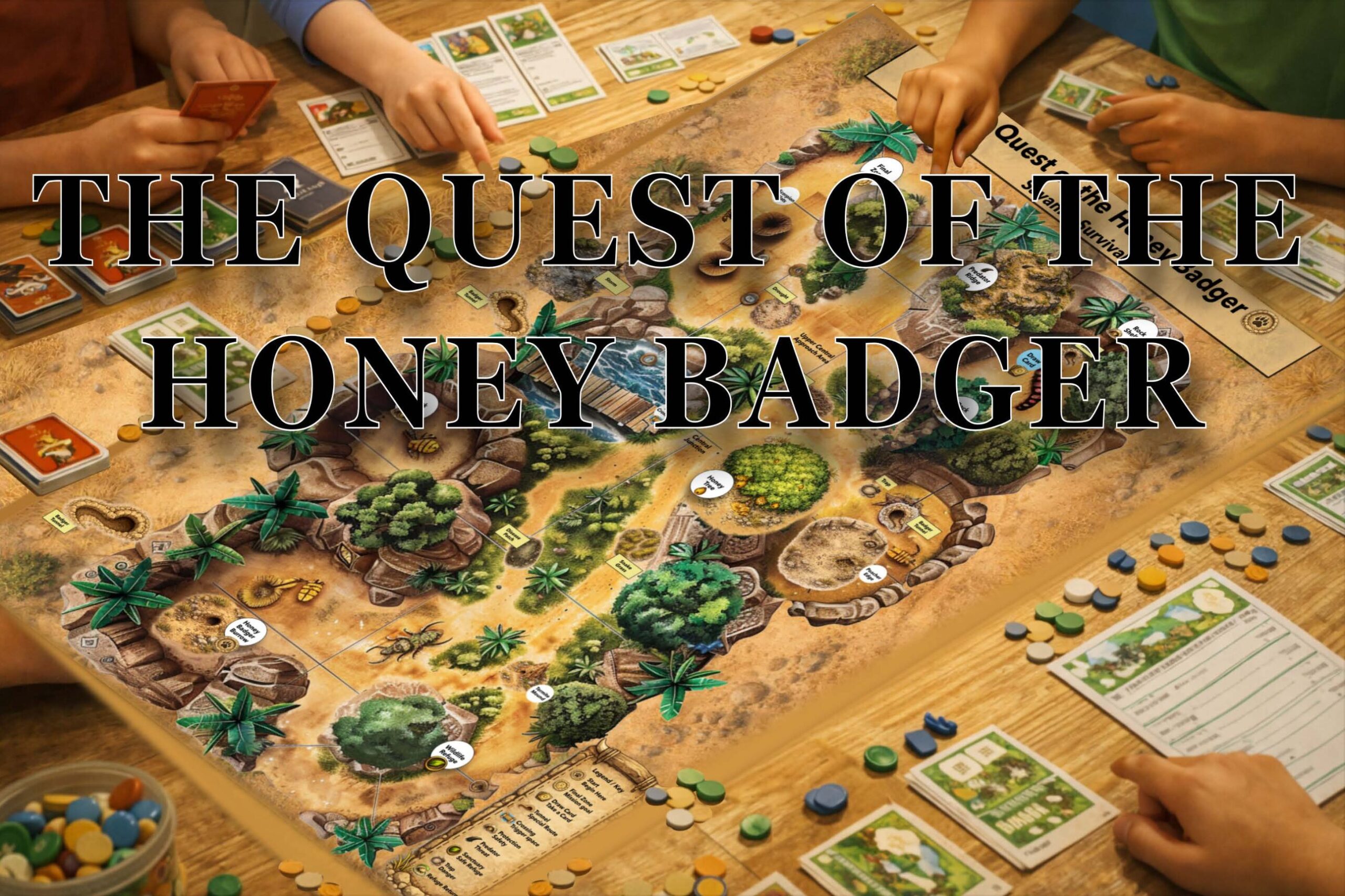 The Quest of the Honey Badger: Savanna Survival | Ecosystem Strategy Game